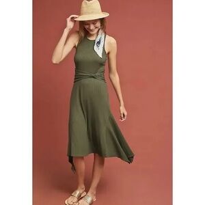 Anthropologie Kingsolver Midi Dress, Size Medium
